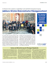 Jubiläum: 50 Jahre Österreichischer Flüssiggasverband